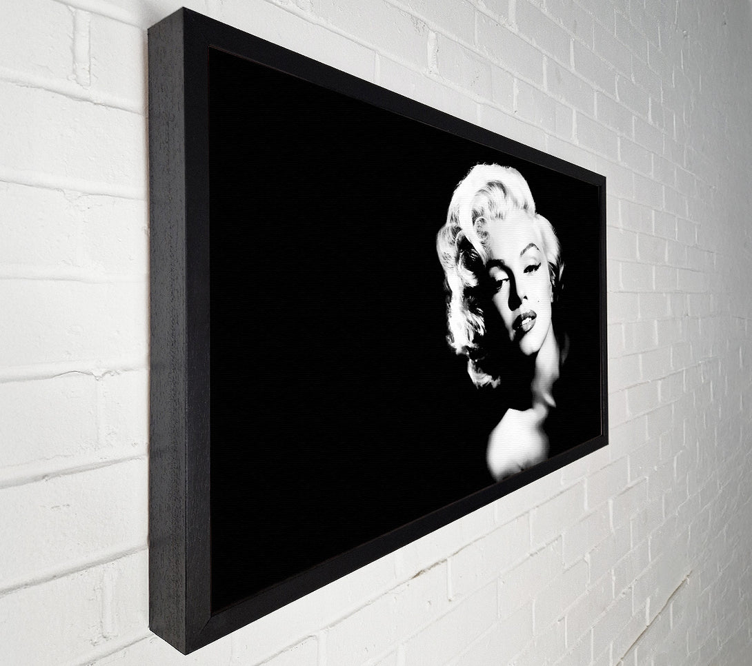  A Canvas Print of Marilyn Monroe The Look Canvas Print