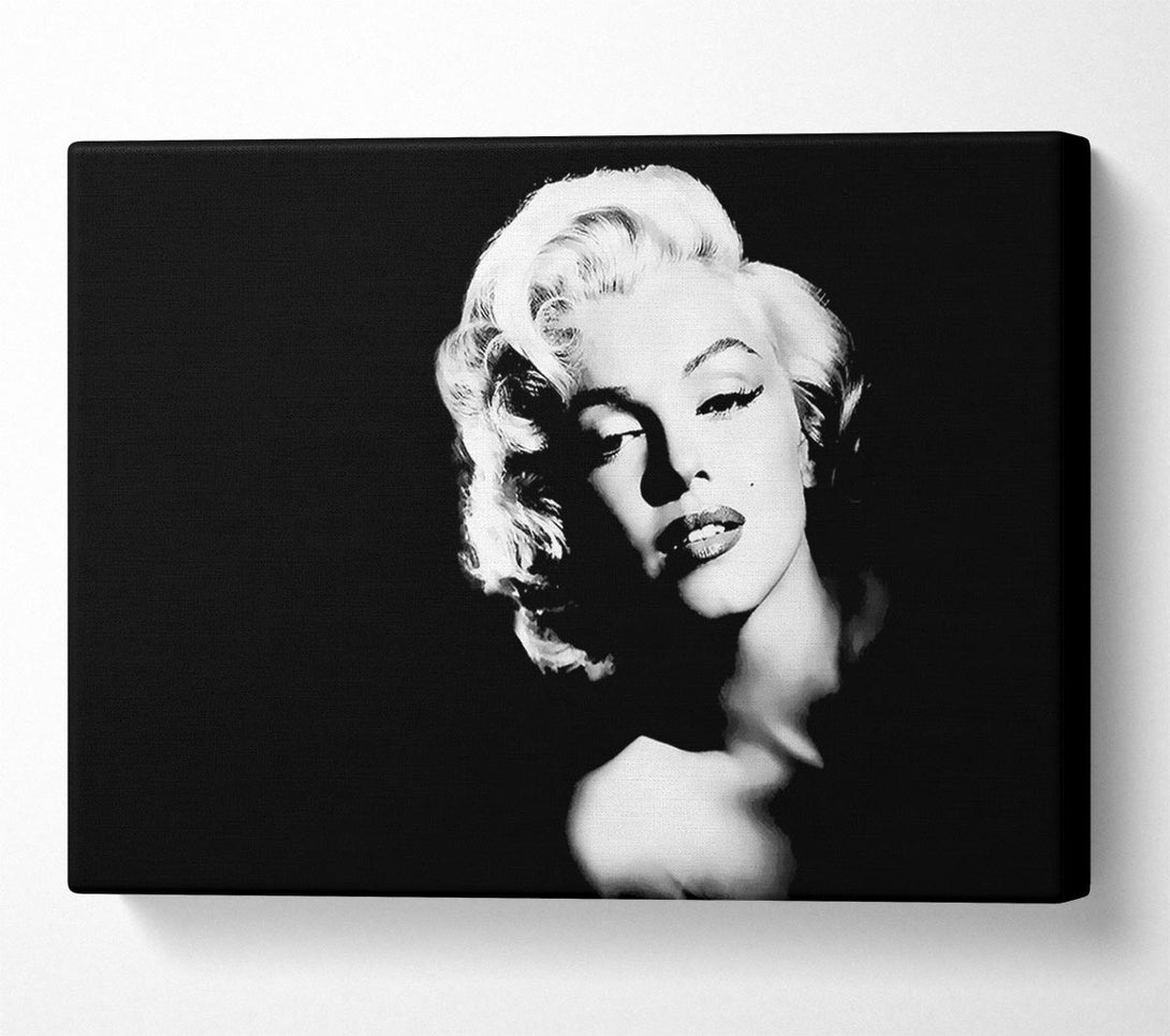  A Canvas Print of Marilyn Monroe The Look Canvas Print