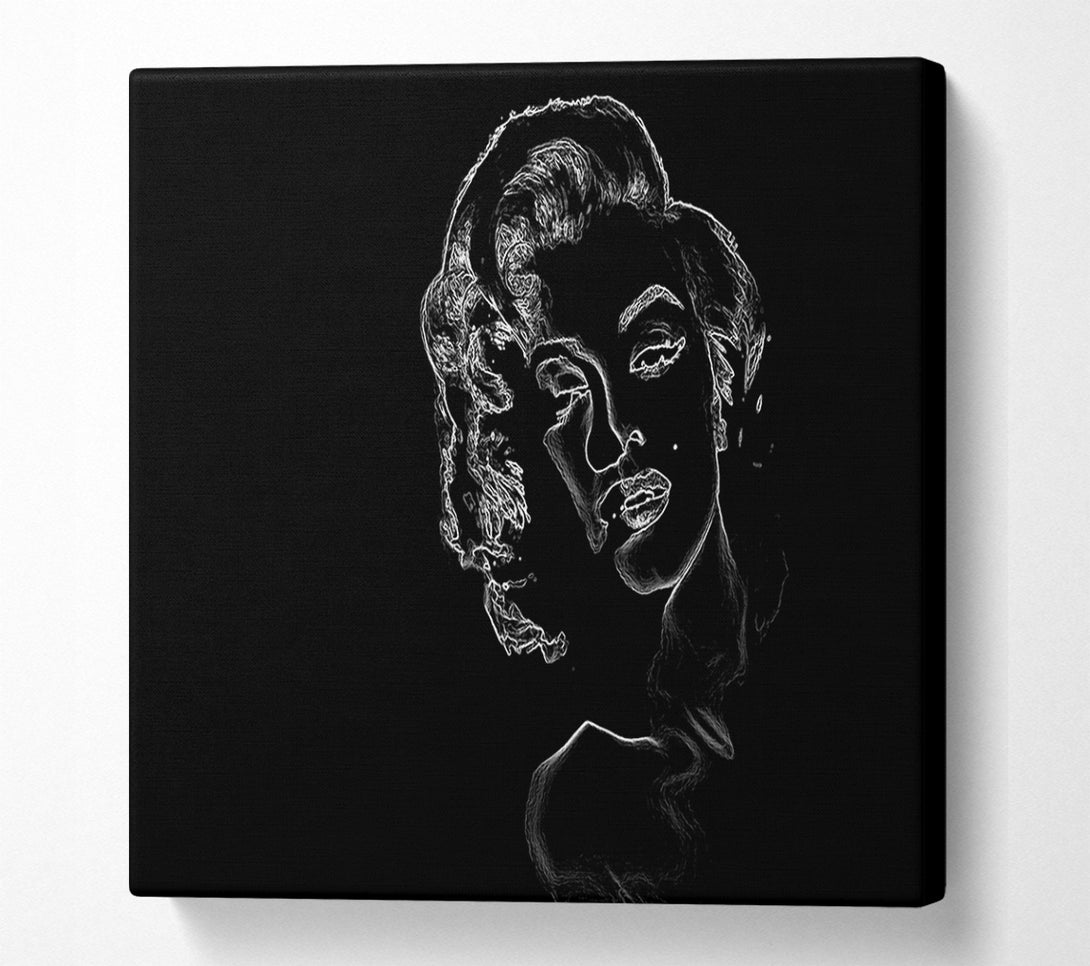  A Canvas Print of Marilyn Canvas Wall Art