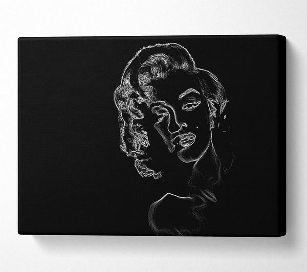  A Canvas Print of Marilyn Canvas Wall Art