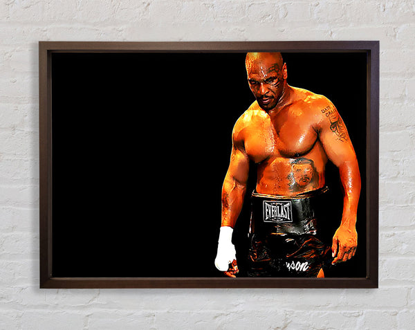 Mike Tyson Champion Framed Print