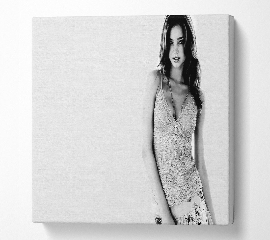  A Canvas Print of Miranda Kerr B n W Canvas Art