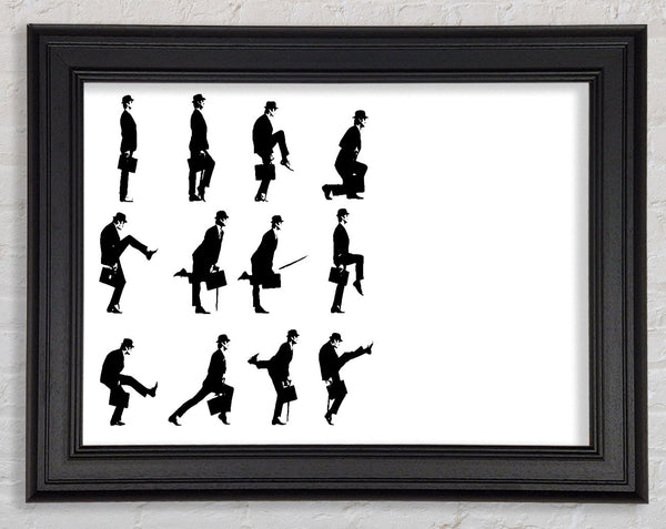 Monty Python The Walk Framed Print