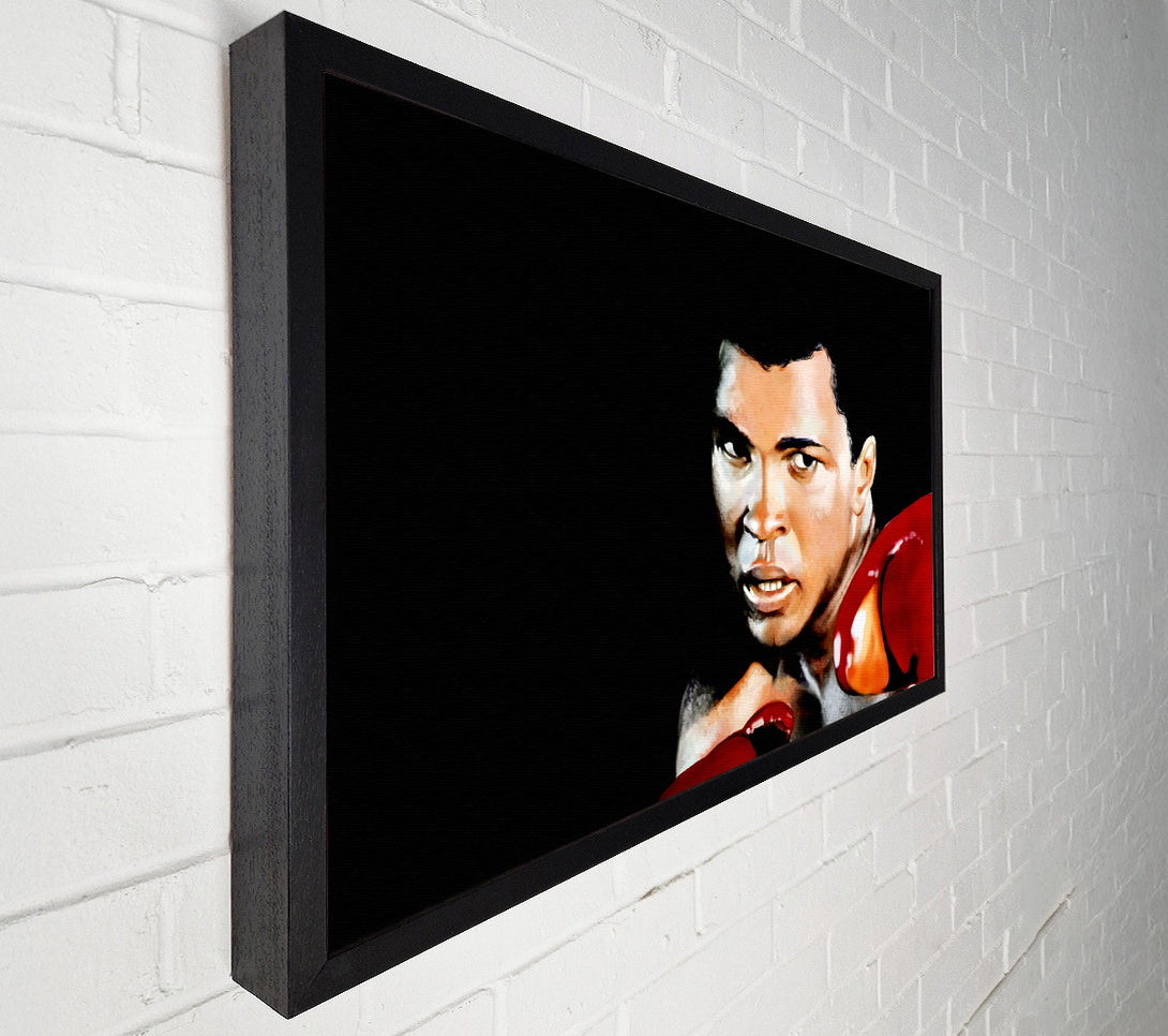  A Canvas Print of Muhammad Ali Boxing Gloves Canvas Wall Art