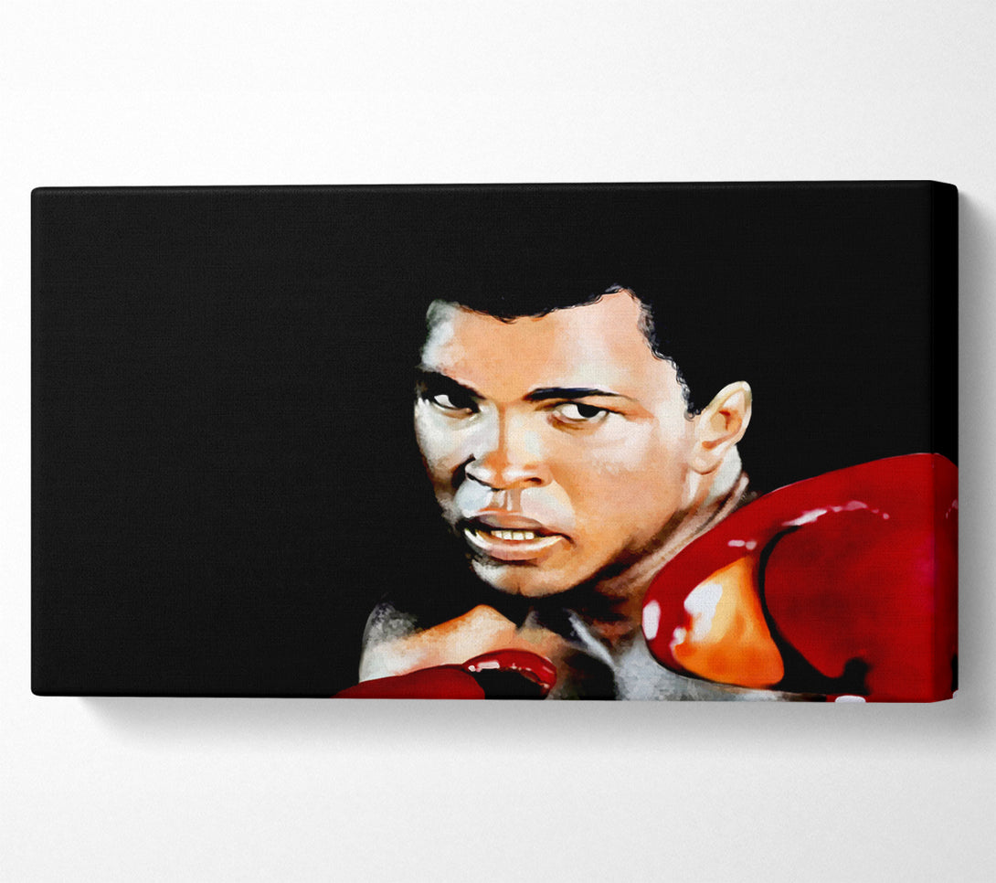  A Canvas Print of Muhammad Ali Boxing Gloves Canvas Wall Art