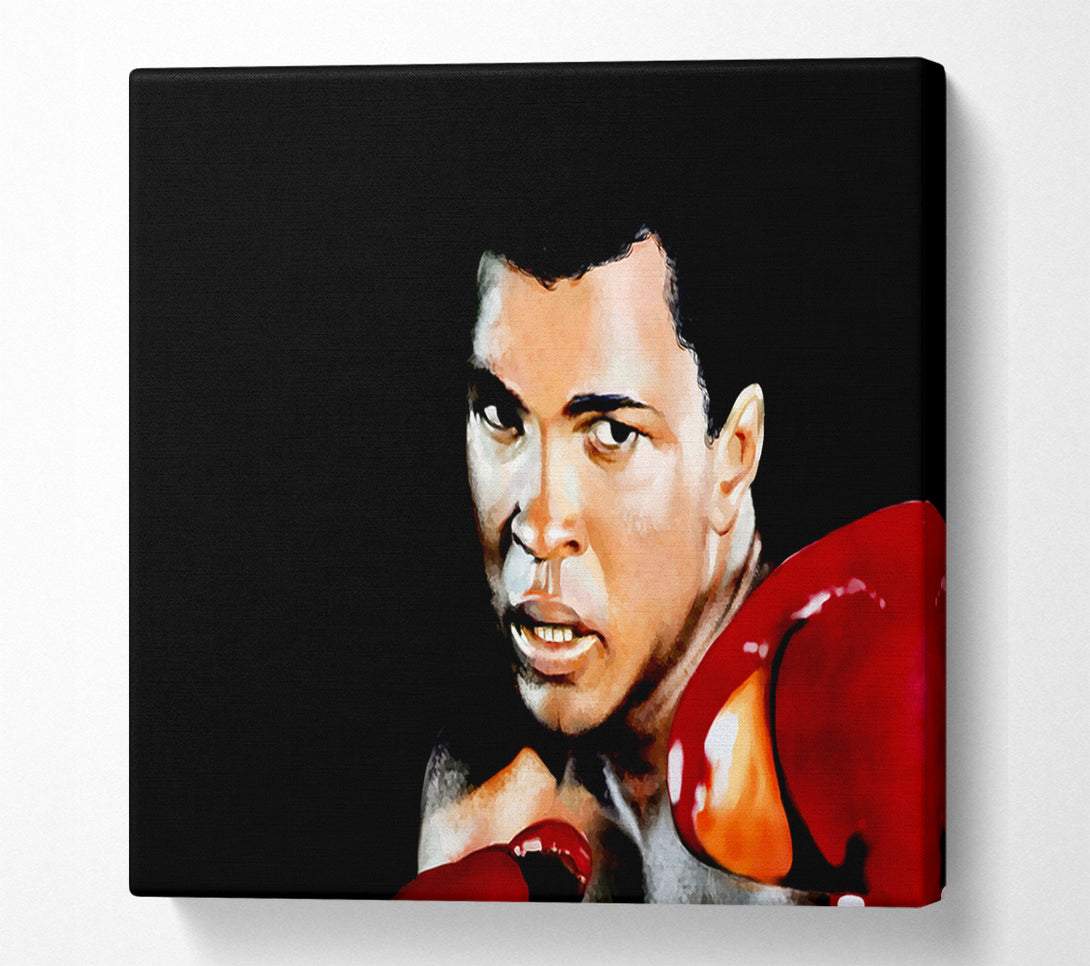  A Canvas Print of Muhammad Ali Boxing Gloves Canvas Wall Art