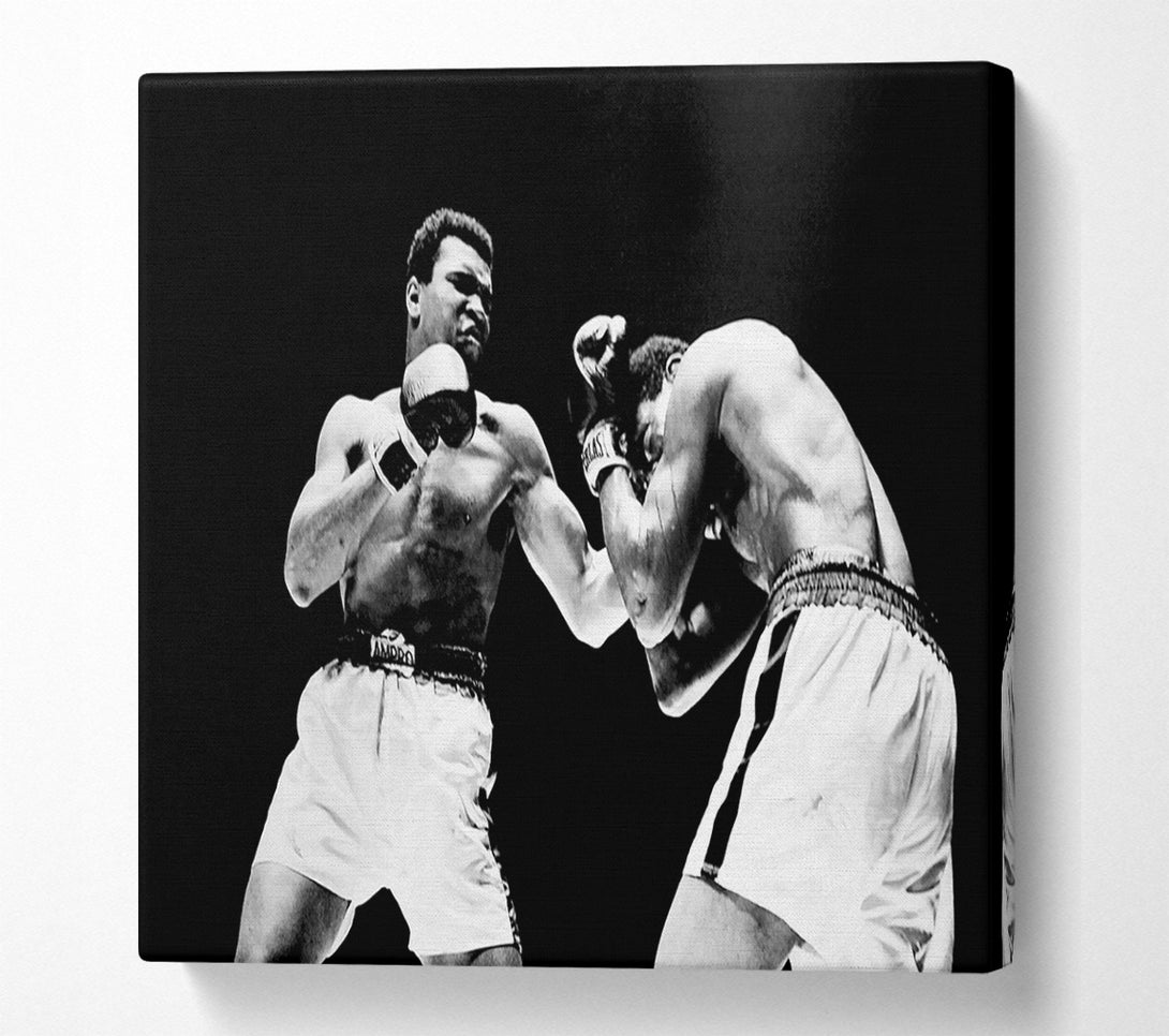  A Canvas Print of Muhammad Ali Fist Of Power Canvas Print