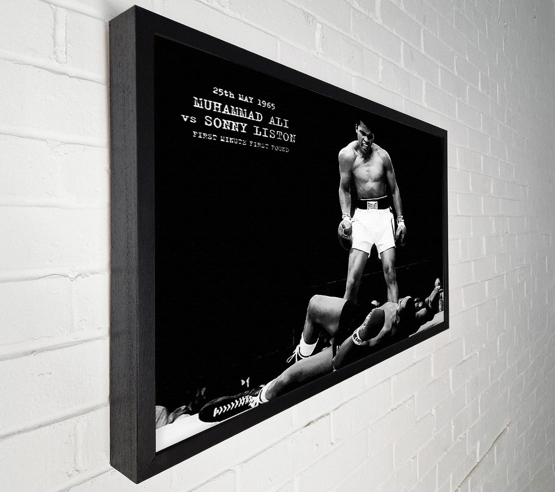  A Canvas Print of Muhammad Ali Mighty Fist Canvas Wall Art