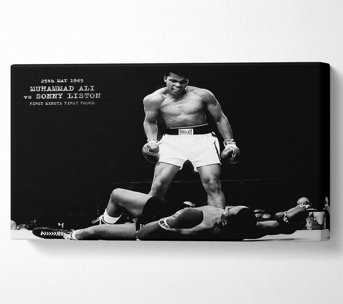  A Canvas Print of Muhammad Ali Mighty Fist Canvas Wall Art
