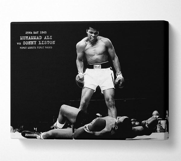  A Canvas Print of Muhammad Ali Mighty Fist Canvas Wall Art