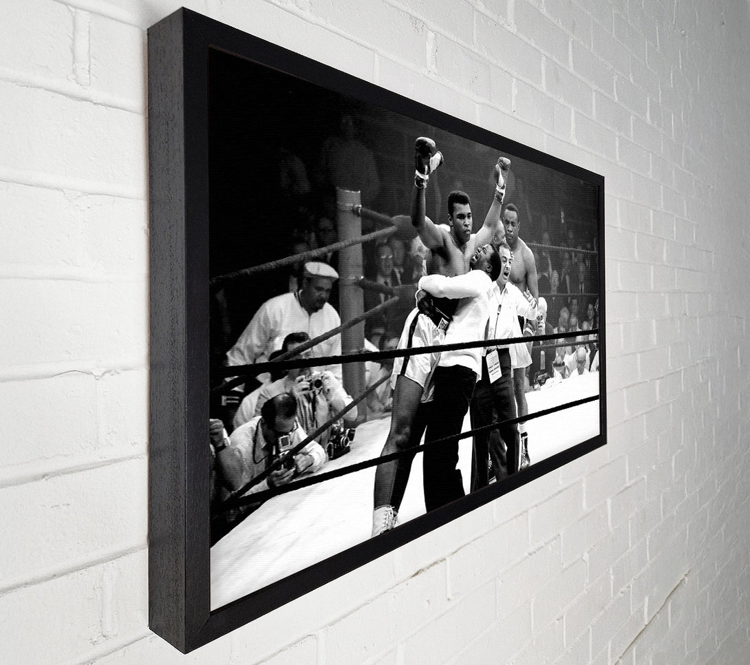  A Canvas Print of Muhammad Ali Victory Canvas Art