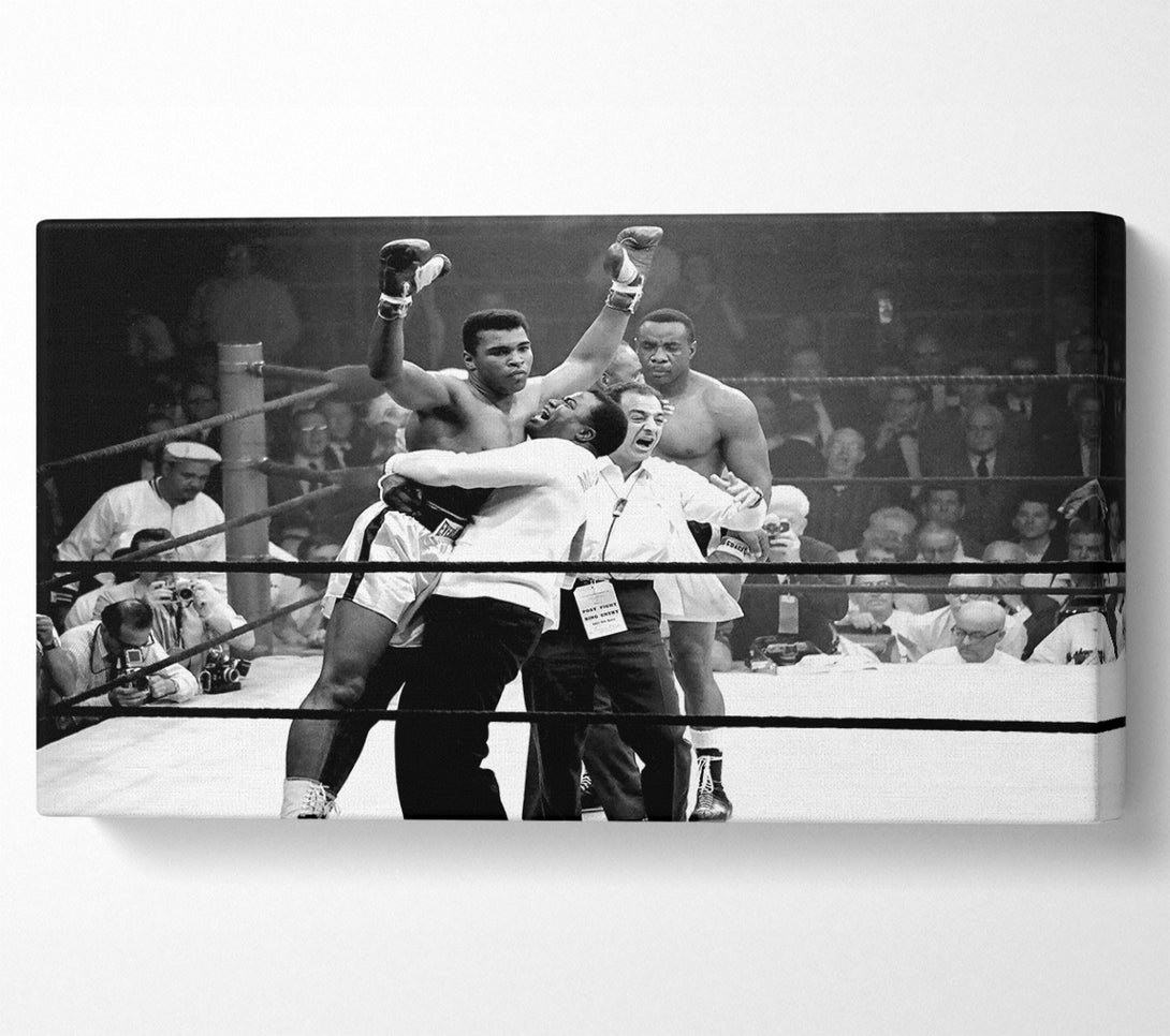  A Canvas Print of Muhammad Ali Victory Canvas Art