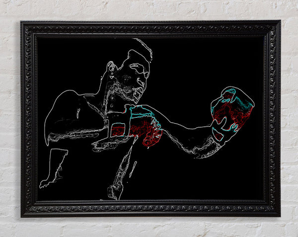 Muhammad Ali Framed Print