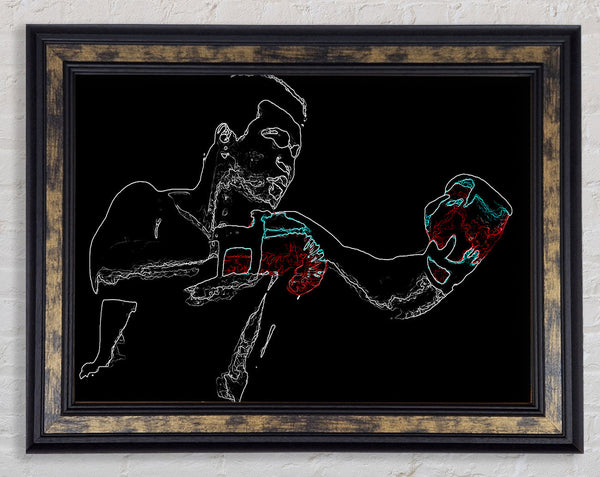 Muhammad Ali Framed Print