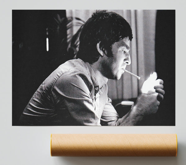 Noel Gallagher Light Print