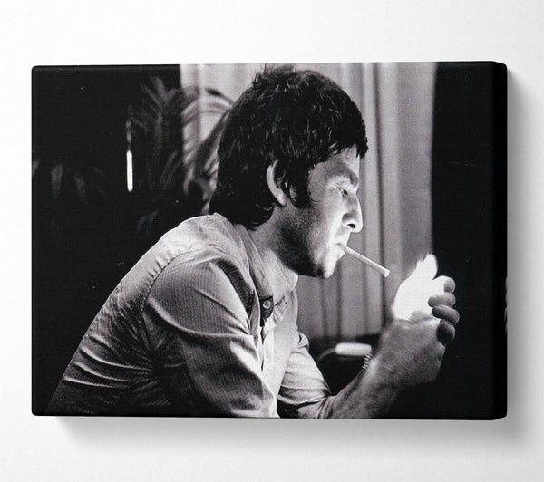  A Canvas Print of Noel Gallagher Light Canvas Print