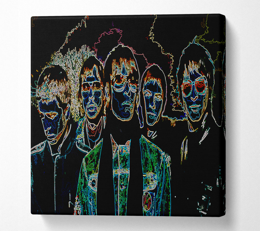  A Canvas Print of Oasis All My People Canvas Wall Art