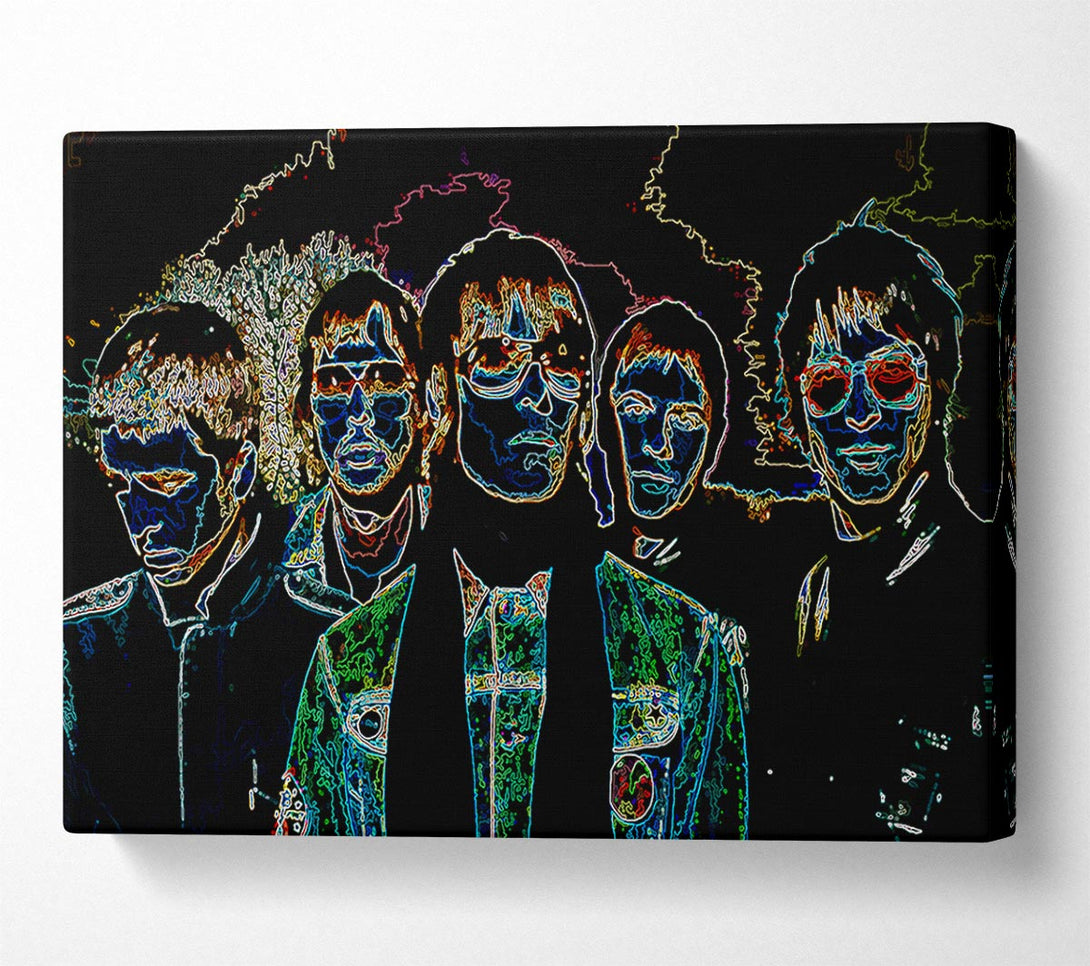  A Canvas Print of Oasis All My People Canvas Wall Art