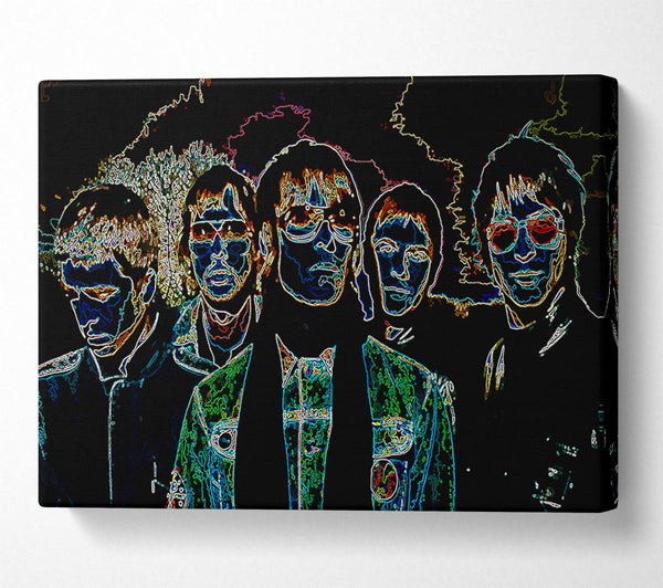  A Canvas Print of Oasis All My People Canvas Wall Art