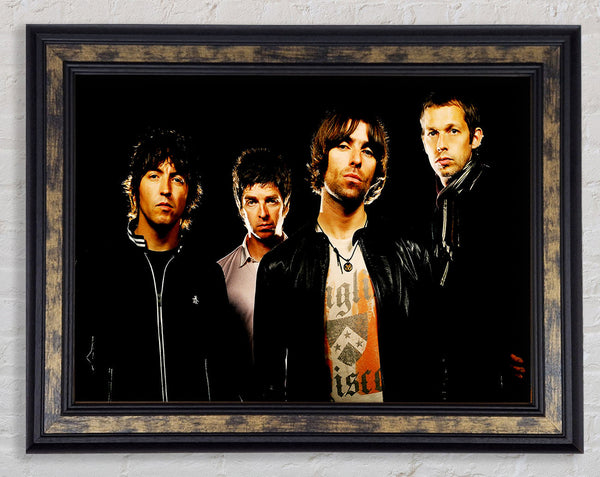 Oasis Champaign Supernova Framed Print