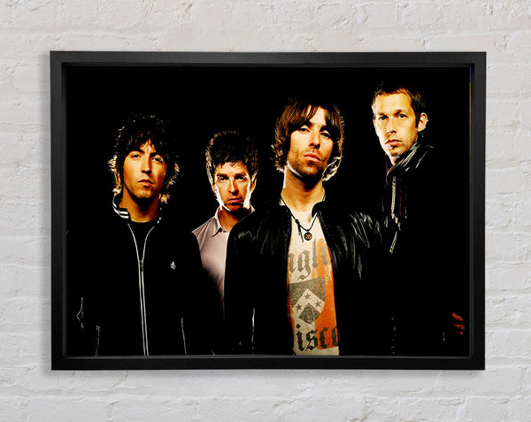 Oasis Champaign Supernova Framed Print