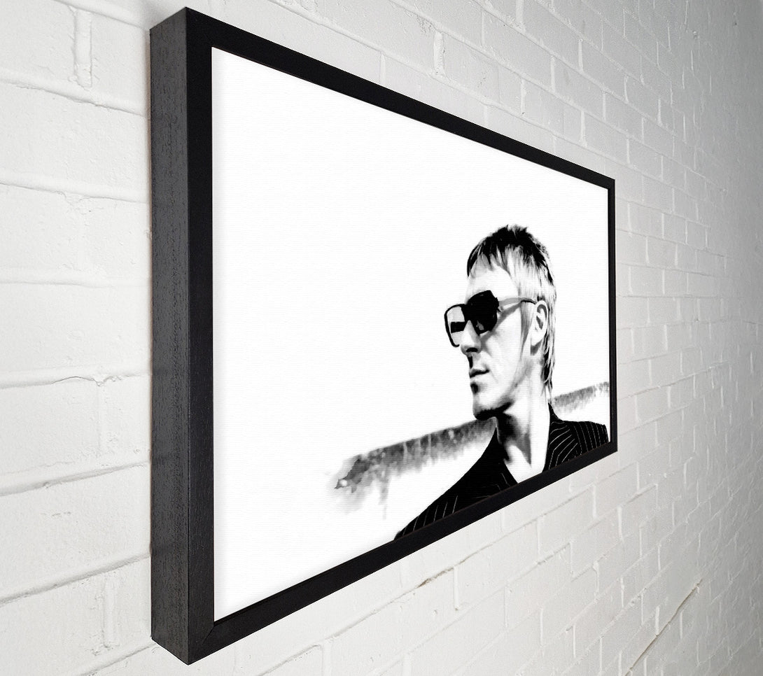  A Canvas Print of Paul Weller Shades Canvas Art
