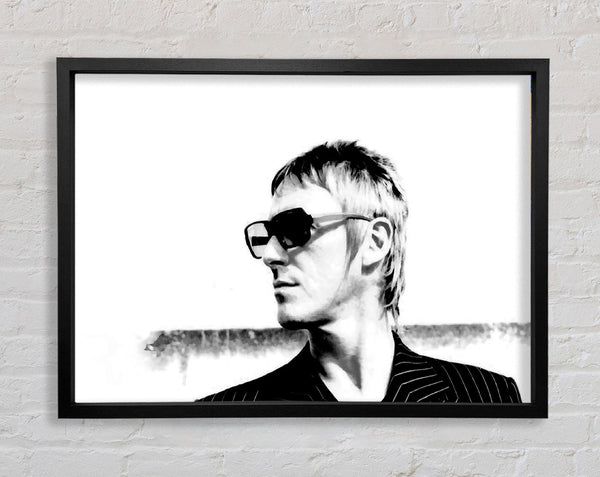 Paul Weller Shades Framed Print