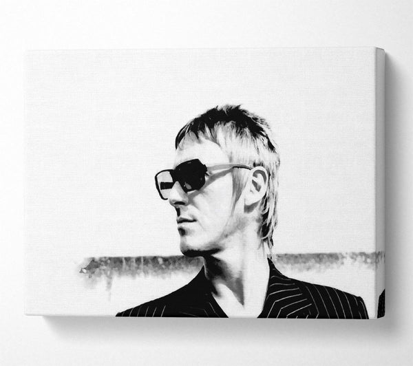  A Canvas Print of Paul Weller Shades Canvas Art