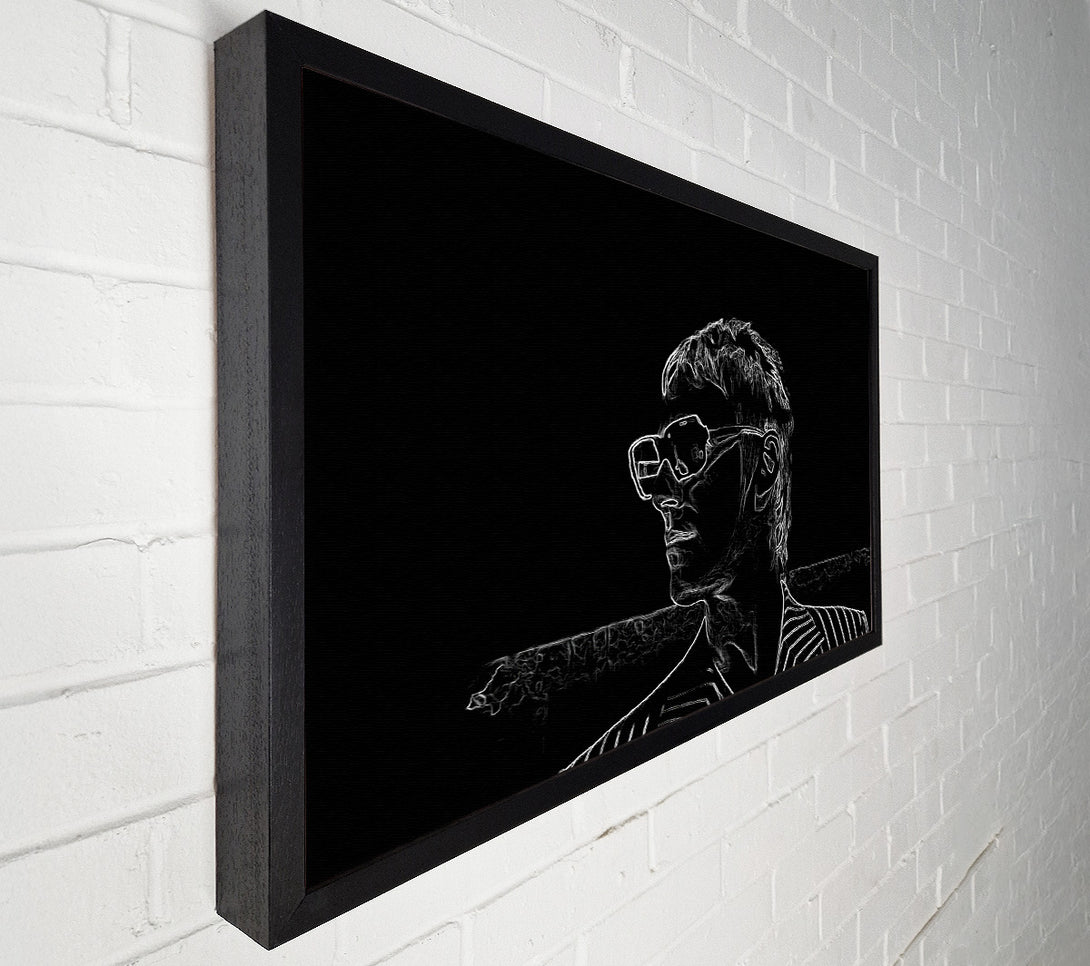  A Canvas Print of Paul Weller Canvas Wall Art