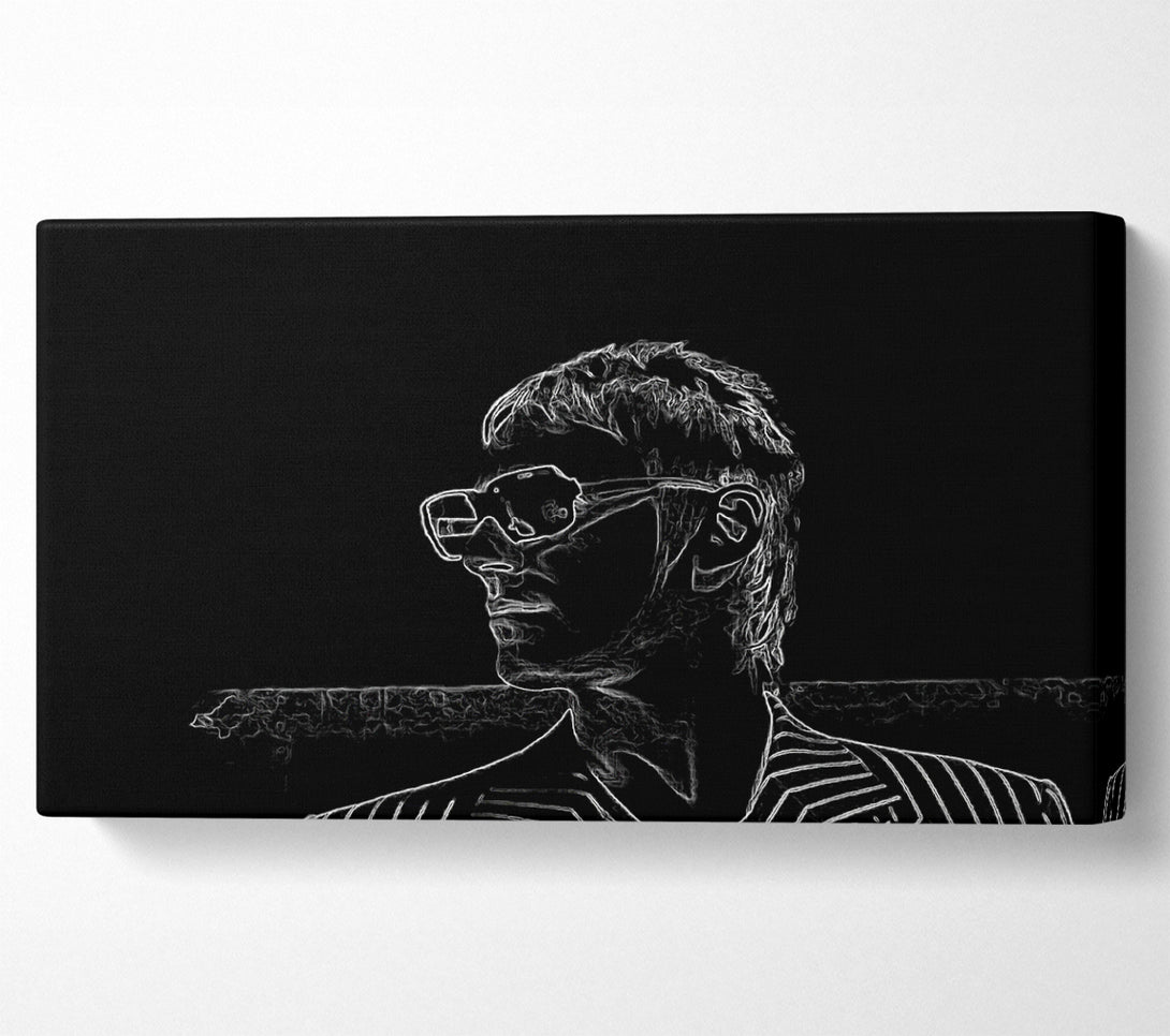  A Canvas Print of Paul Weller Canvas Wall Art