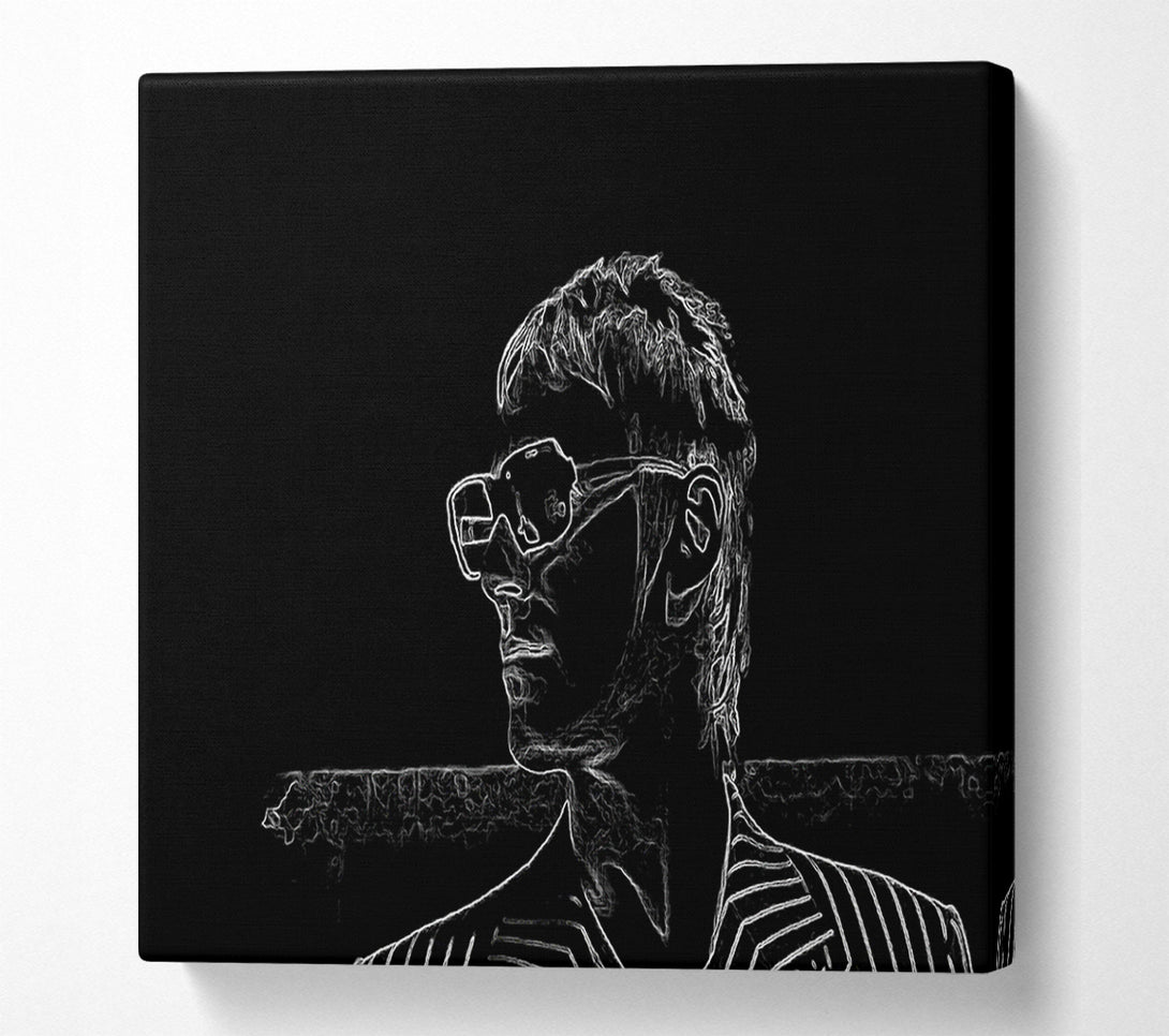  A Canvas Print of Paul Weller Canvas Wall Art