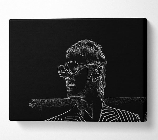  A Canvas Print of Paul Weller Canvas Wall Art