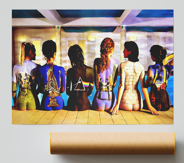 Pink Floyd Painted Ladies Giclee Print