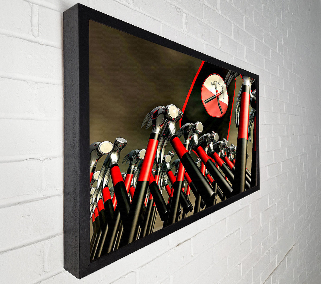  A Canvas Print of Pink Floyd Hammers Canvas Wall Art