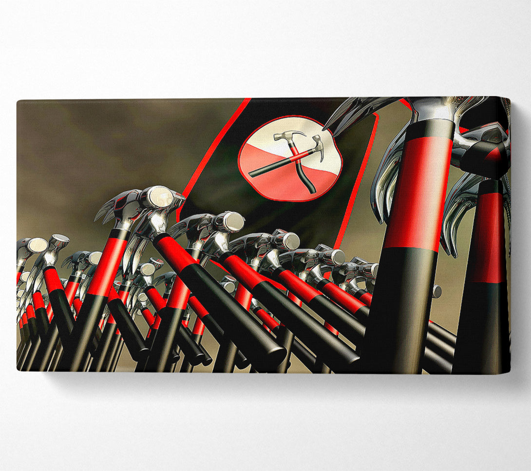  A Canvas Print of Pink Floyd Hammers Canvas Wall Art
