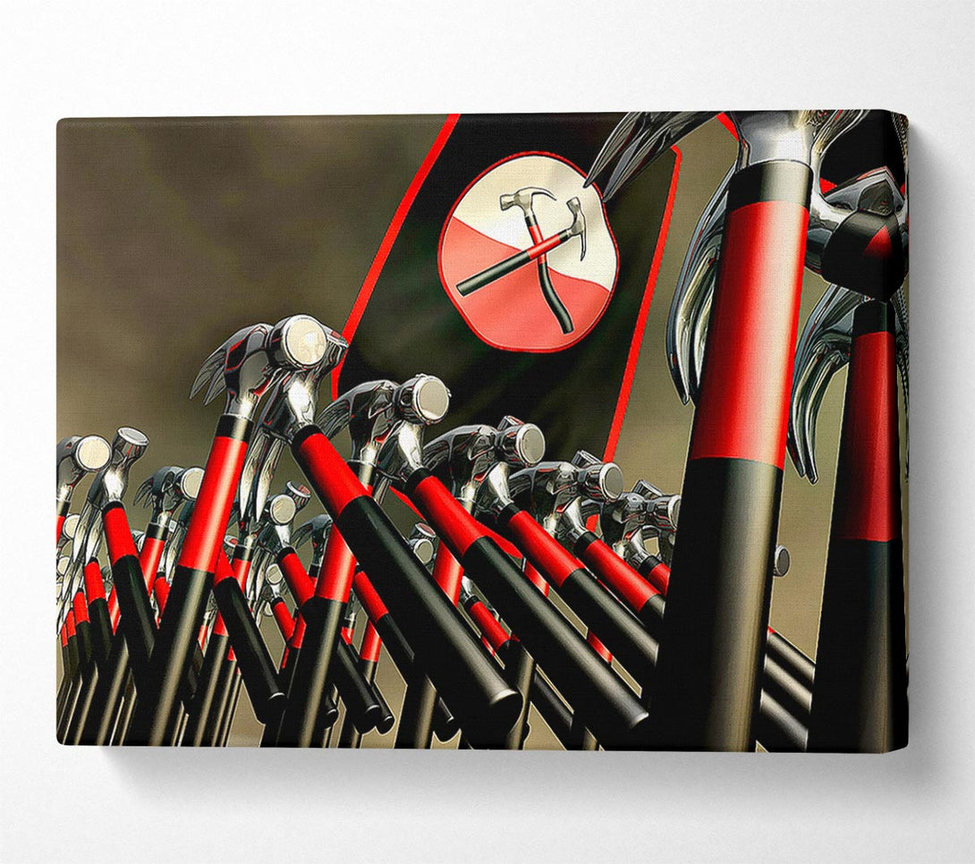  A Canvas Print of Pink Floyd Hammers Canvas Wall Art