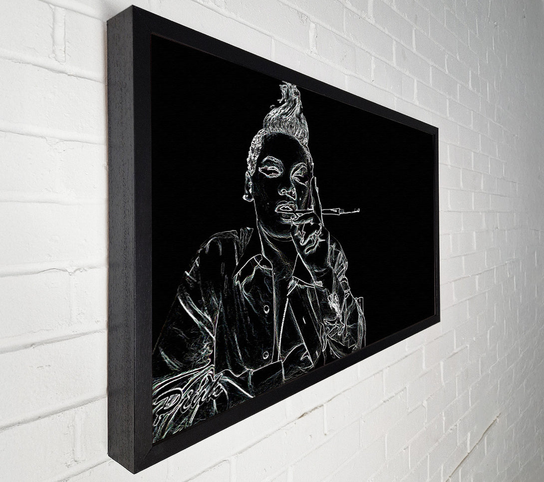  A Canvas Print of Pink Canvas Wall Art