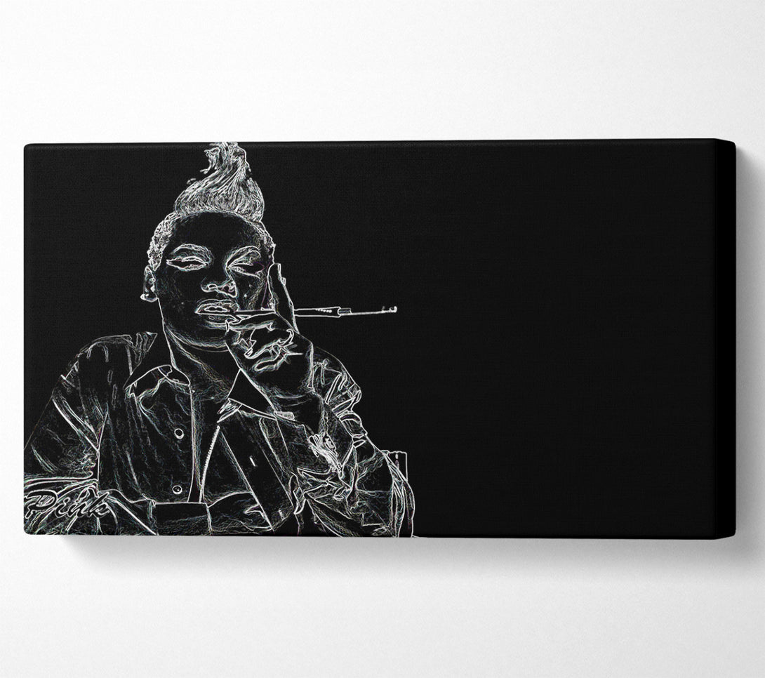  A Canvas Print of Pink Canvas Wall Art