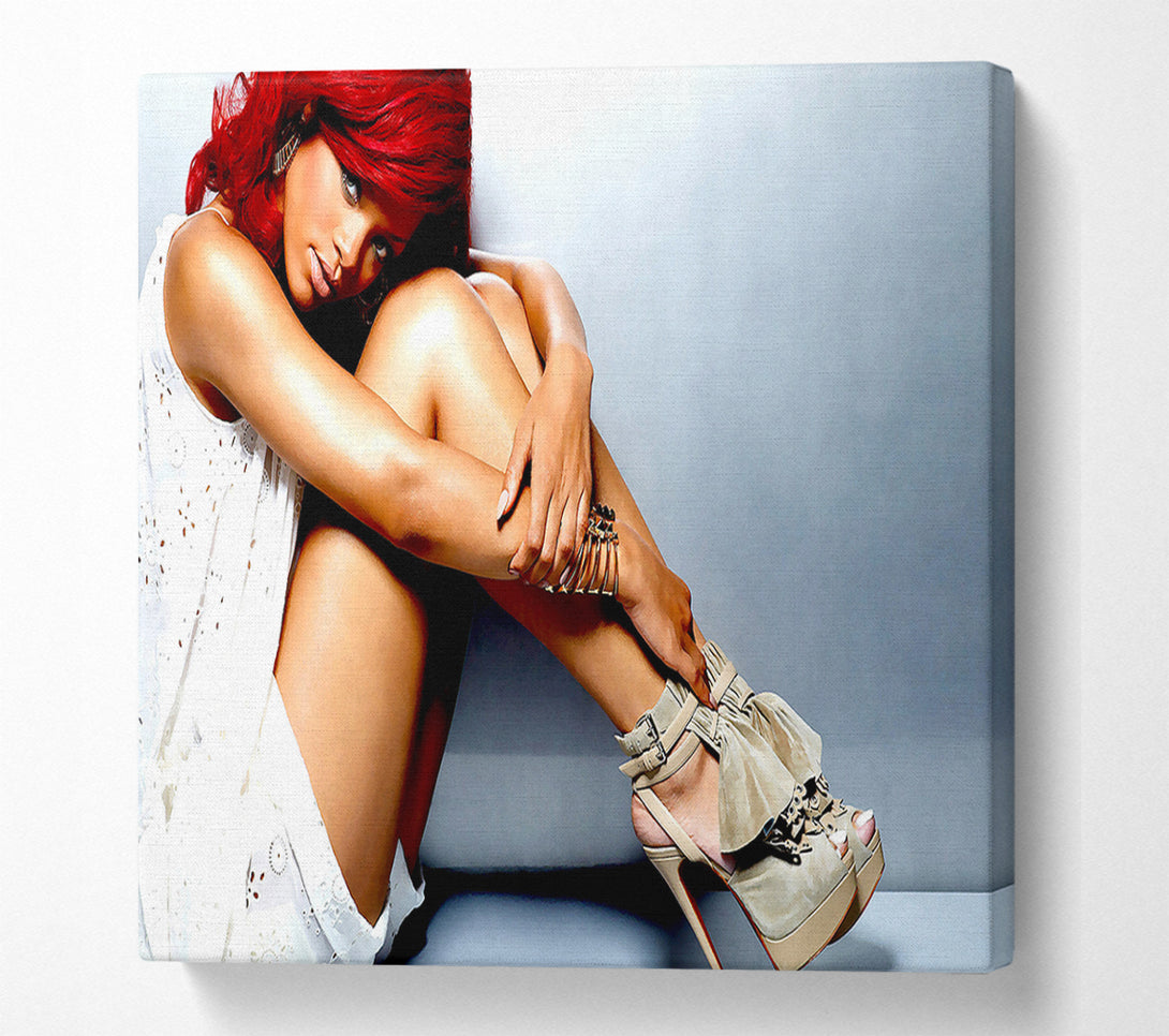 A Canvas Print of Rihanna Legs Canvas Wall Art