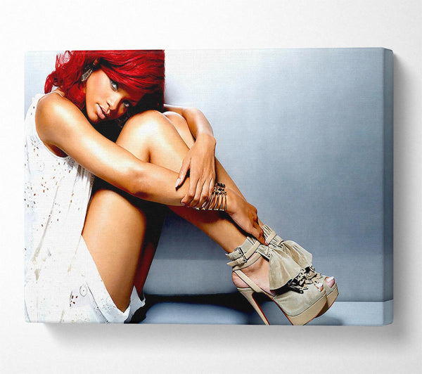  A Canvas Print of Rihanna Legs Canvas Wall Art