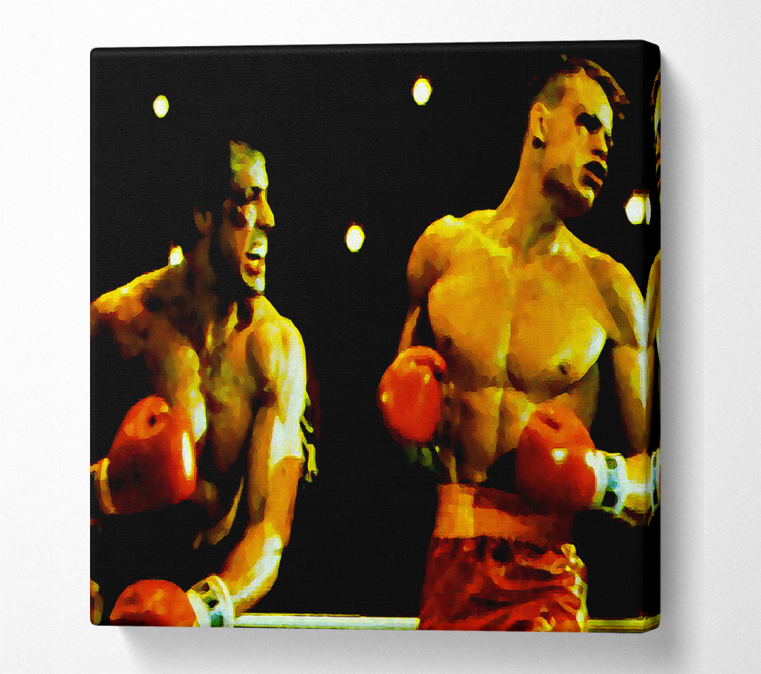  A Canvas Print of Rocky Fighting Back Canvas Print