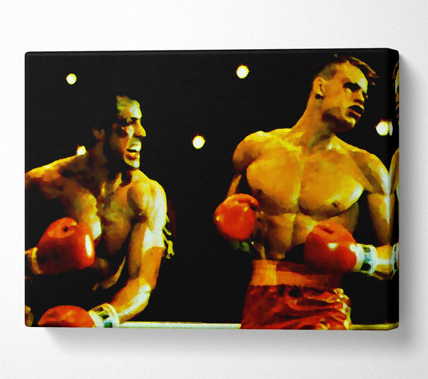  A Canvas Print of Rocky Fighting Back Canvas Print