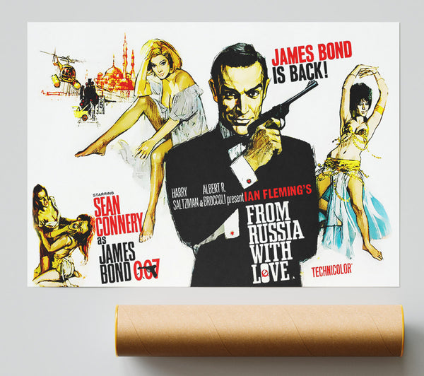 Sean Connery From Russia With Love Print