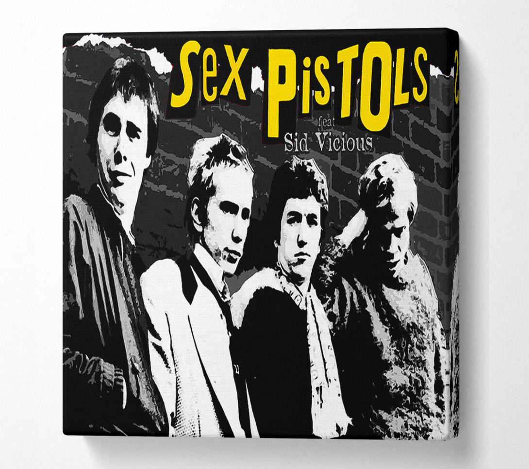  A Canvas Print of Sex Pistols Canvas Art