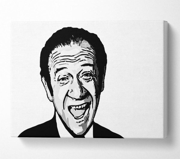  A Canvas Print of Sid James Carry On Films Canvas Print