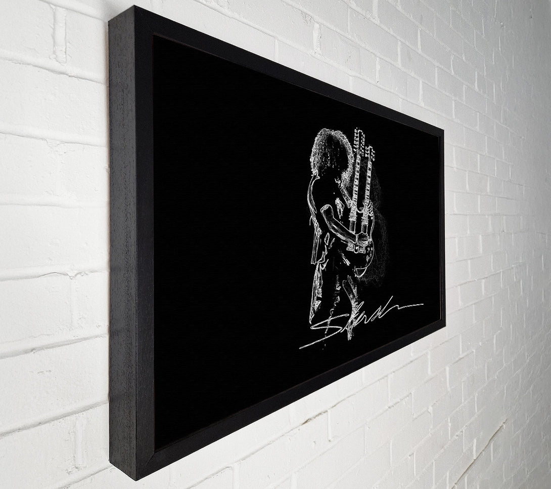  A Canvas Print of Slash Signature Canvas Art