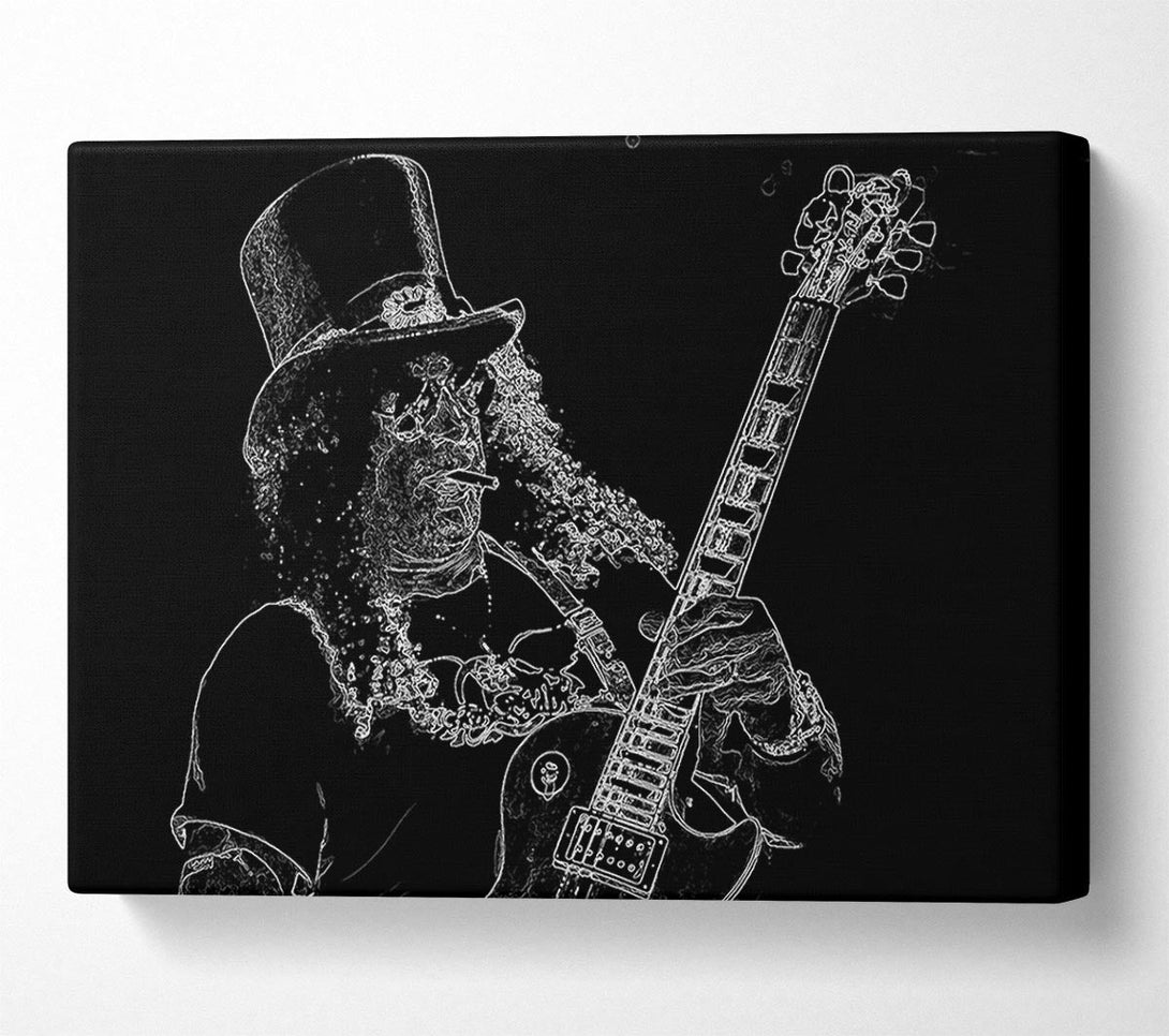  A Canvas Print of Slash Canvas Wall Art