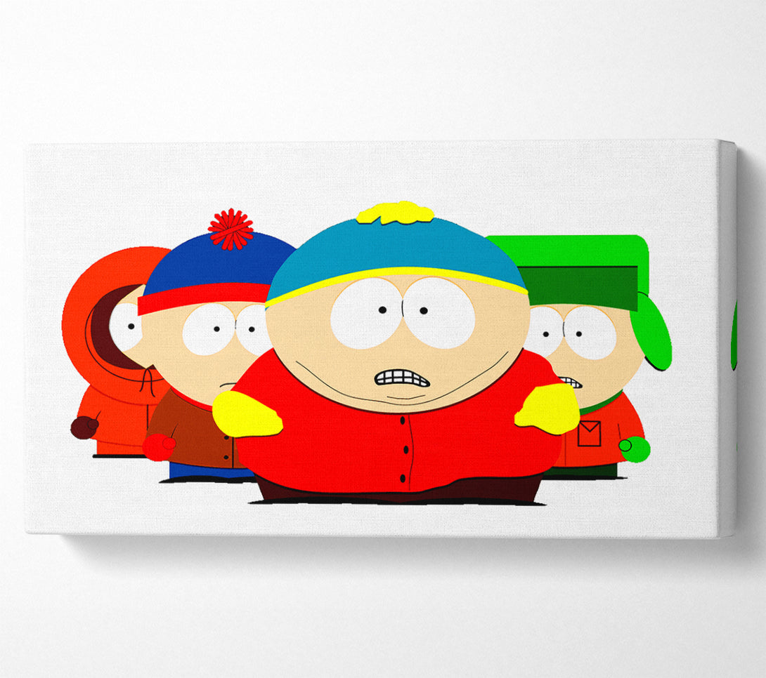 A Canvas Print of South Park Characters Canvas Art