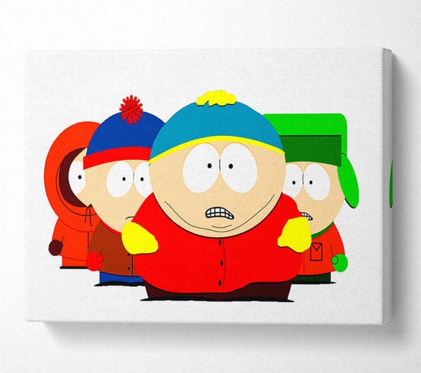  A Canvas Print of South Park Characters Canvas Art