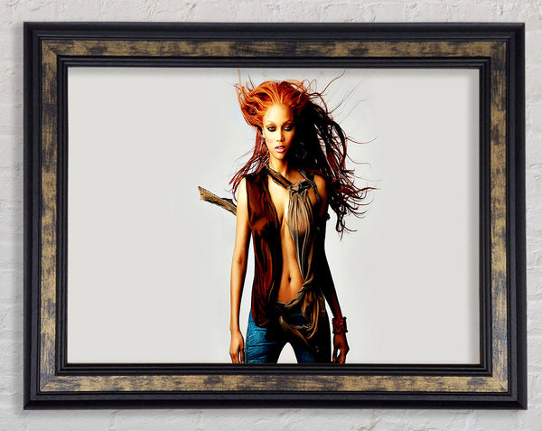 Tara Banks Framed Print